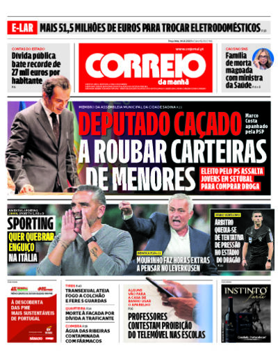 Capa do jornal