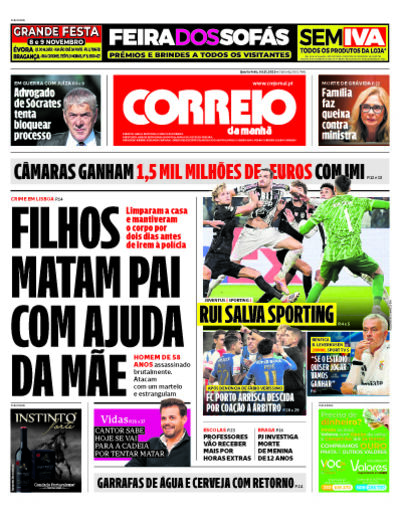 Capa do jornal