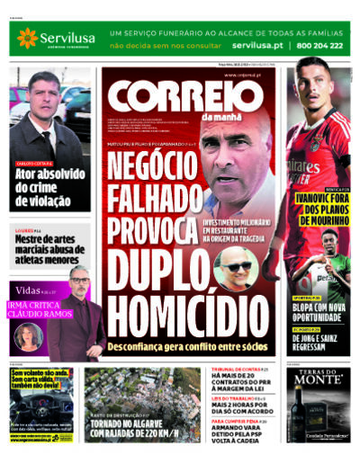 Capa do jornal