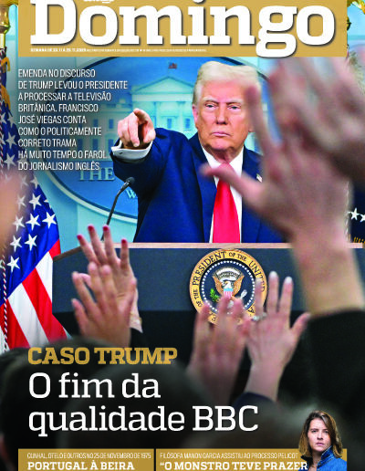 Capa de domingo, 23 de novembro de 2025