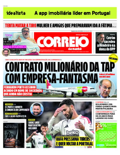 Capa do jornal
