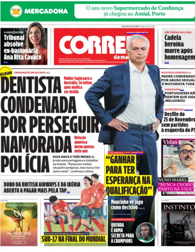 Capa do jornal