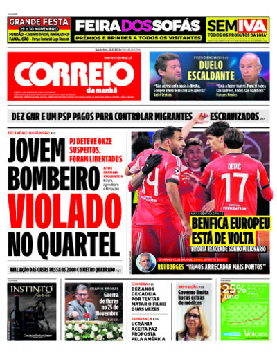 Capa do jornal