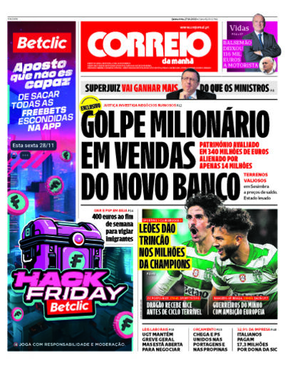 Capa do jornal