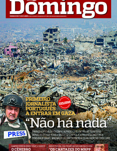 Capa de domingo, 30 de novembro de 2025