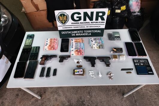 Cinco detidos em Mirandela por tráfico de droga