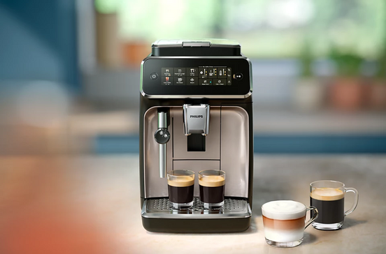 Café perfeito em casa com a Philips Série 3300, agora com desconto