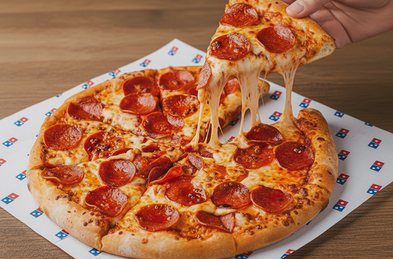 Domino's convida a aproveitar pizza quentinha neste fim de semana chuvoso com promoções