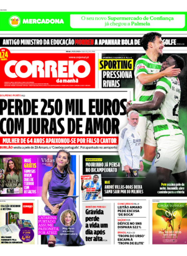 Capa do jornal