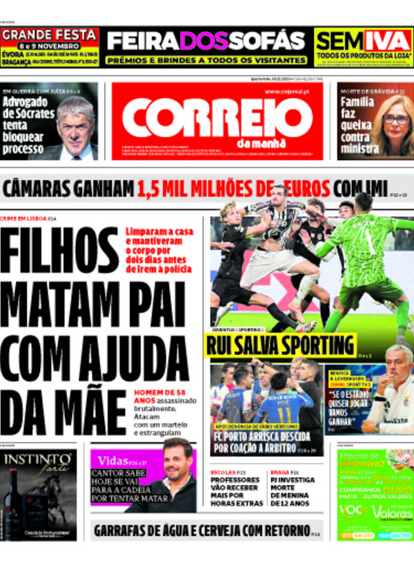 Capa do jornal