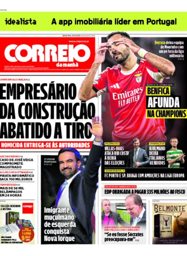 Capa do jornal