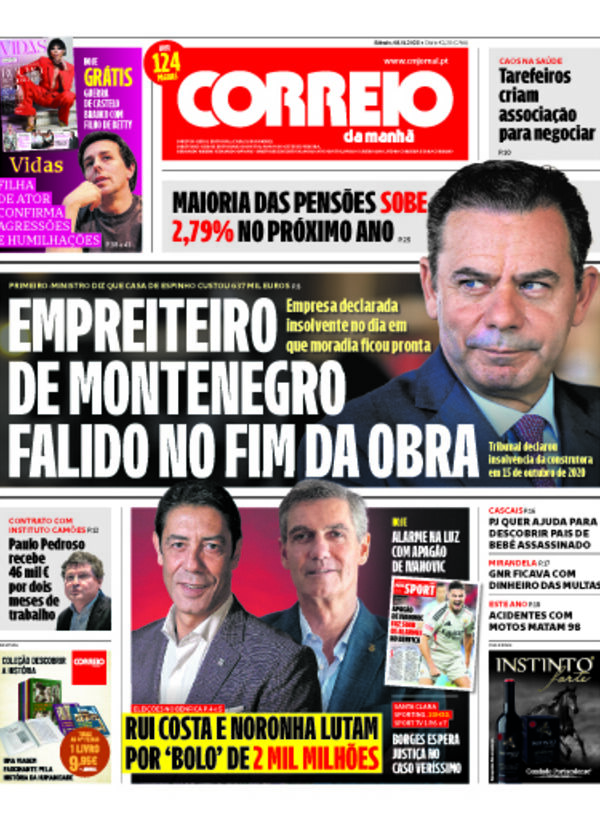 Capa do jornal