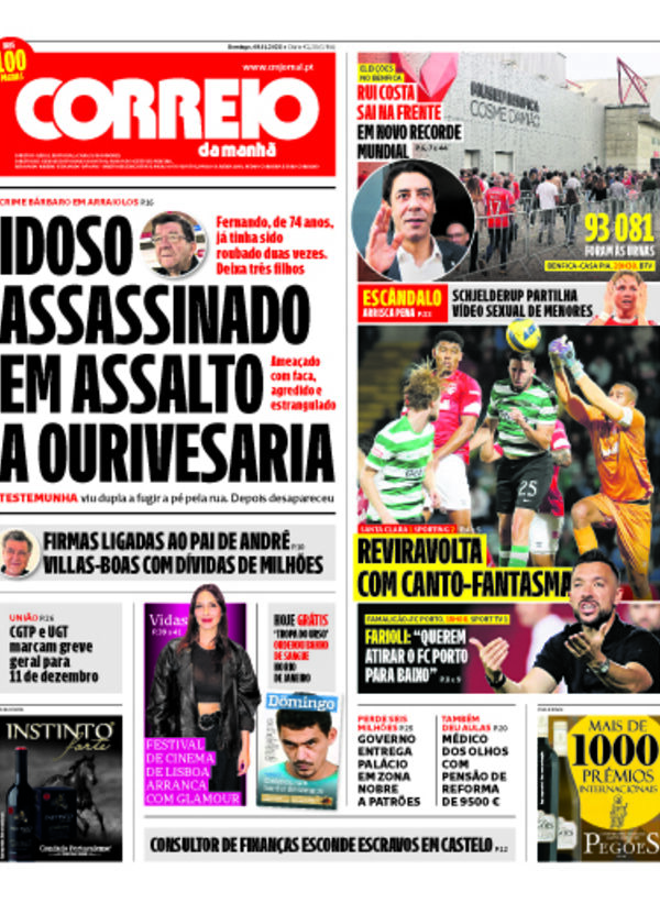 Capa do jornal