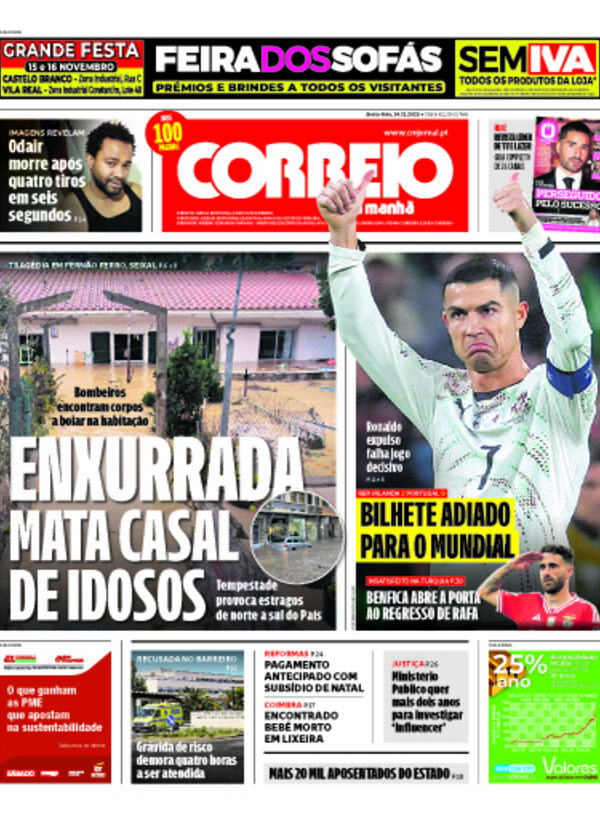Capa do jornal