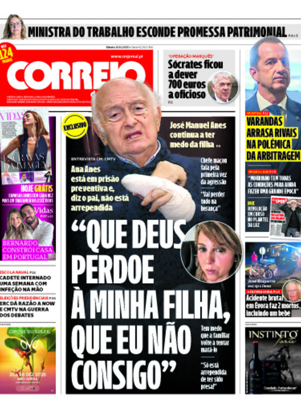Capa do jornal
