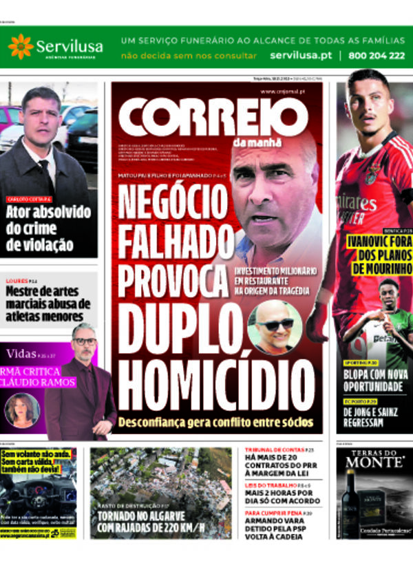 Capa do jornal