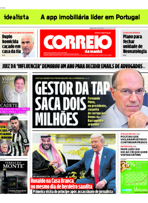 Capa do jornal