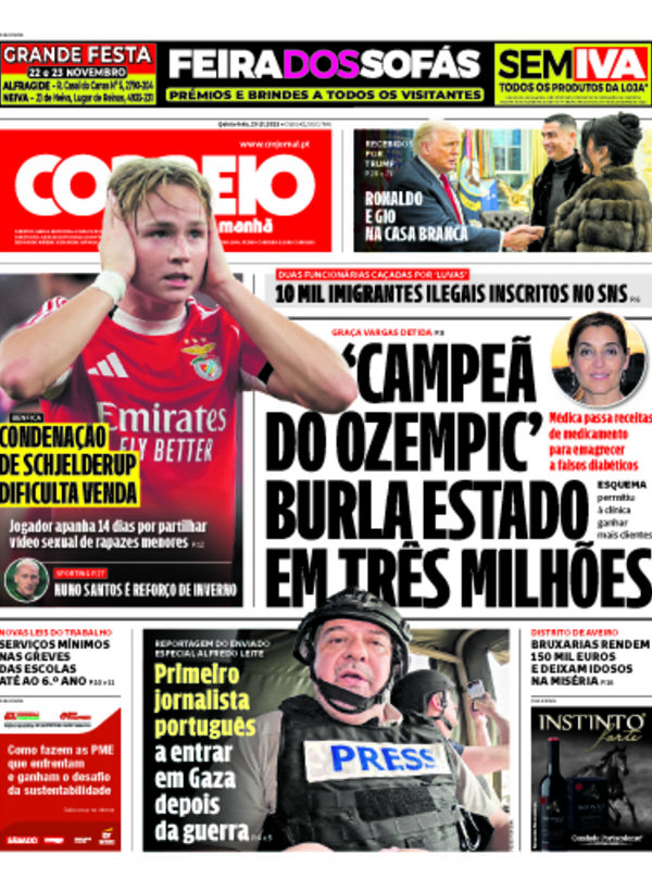 Capa do jornal