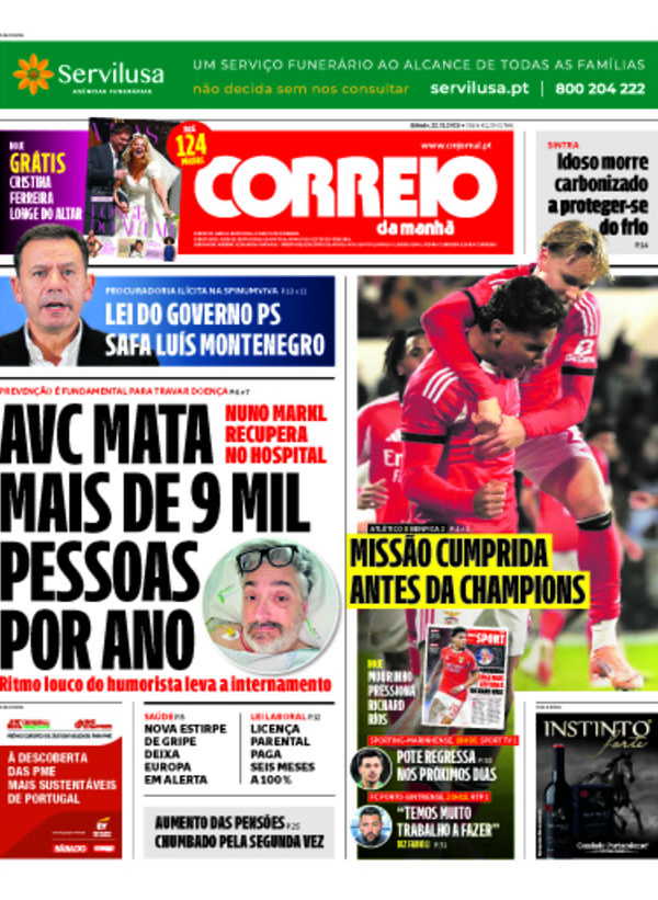 Capa do jornal