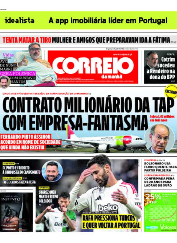 Capa do jornal