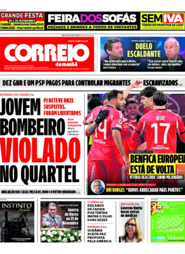 Capa do jornal