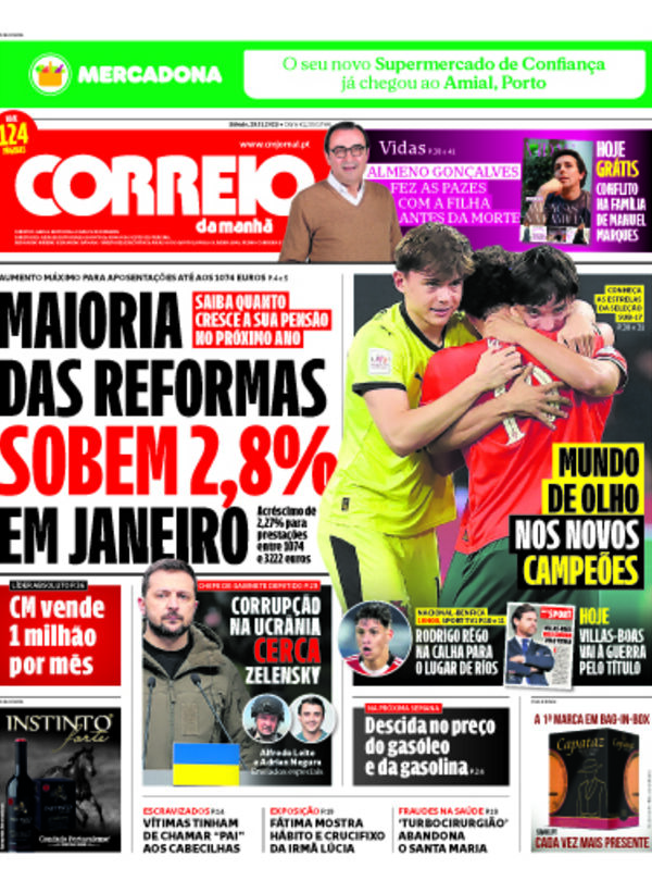 Capa do jornal