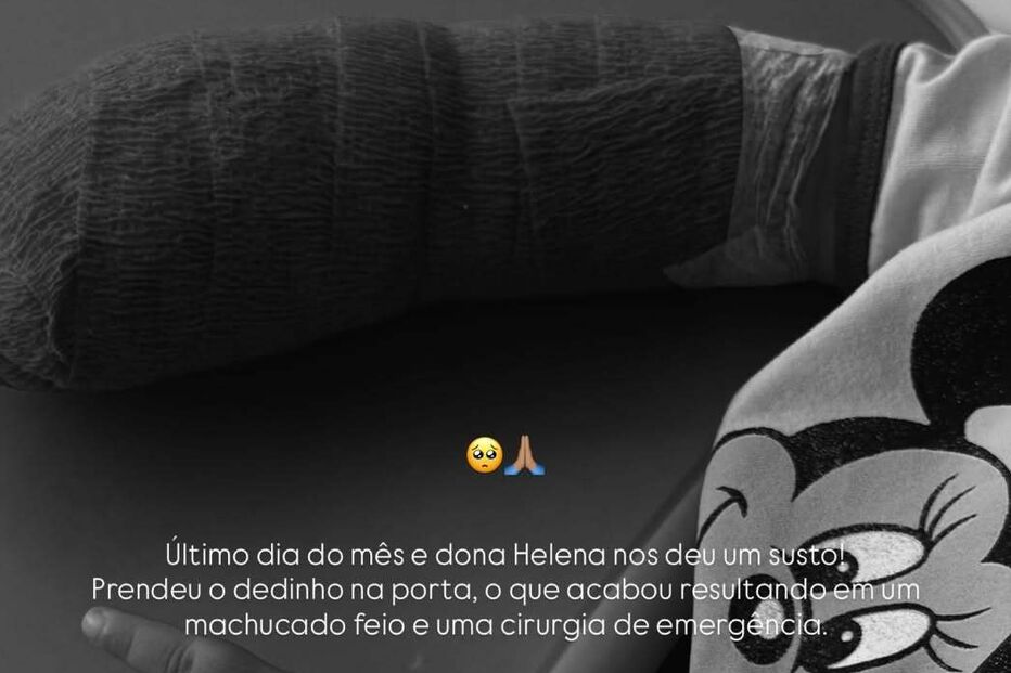 Filha de Neymar sofreu acidente e foi operada de urgência