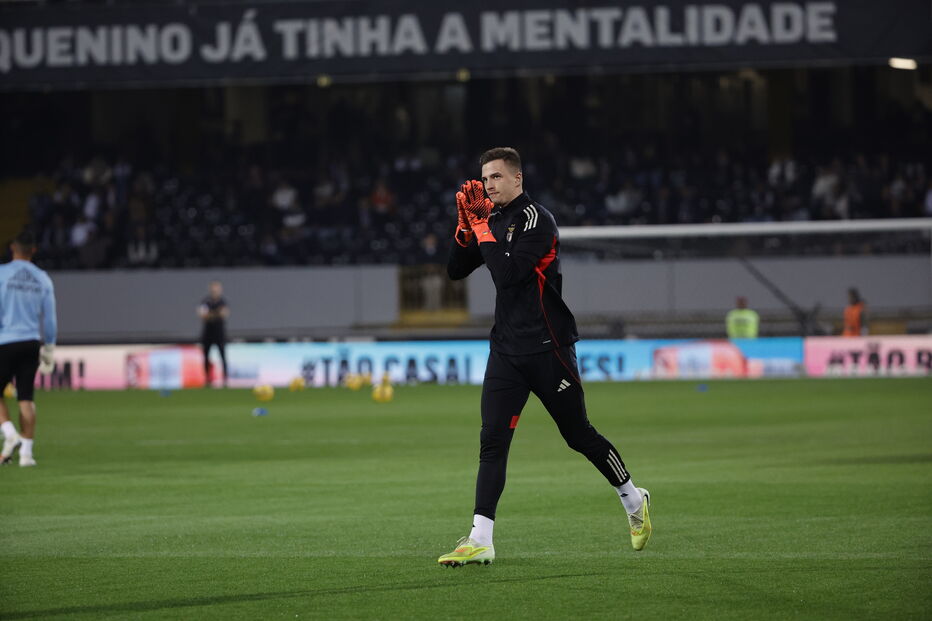 Benfica prepara-se para o jogo com o V. Guimarães 