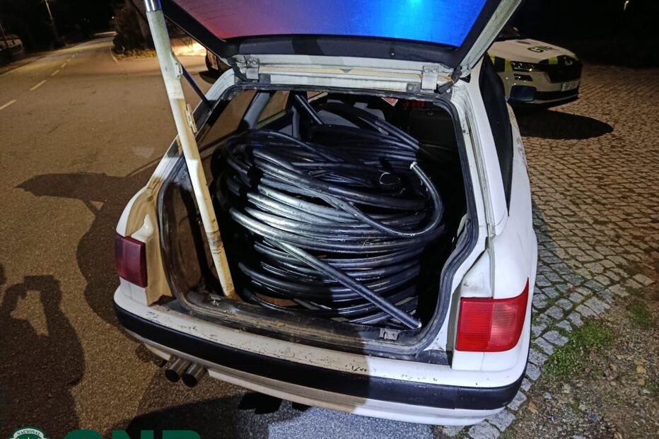 Cabo apreendido pela GNR no interior de viatura