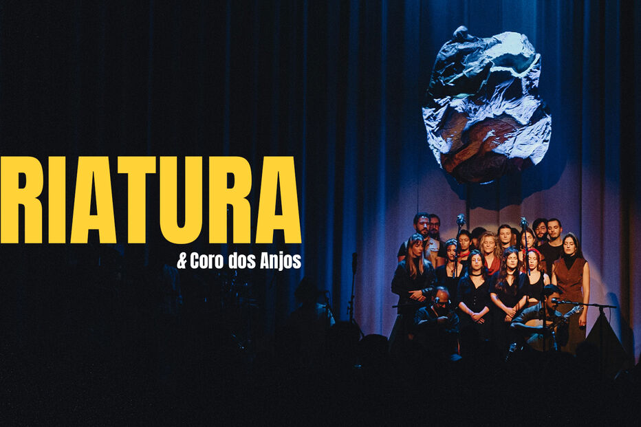 Espetáculo Criatura & Coro dos Anjos encanta com performance original.
