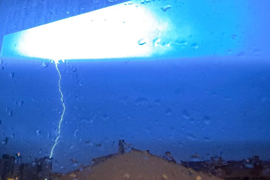 Mau tempo em São Domingues de Rana 