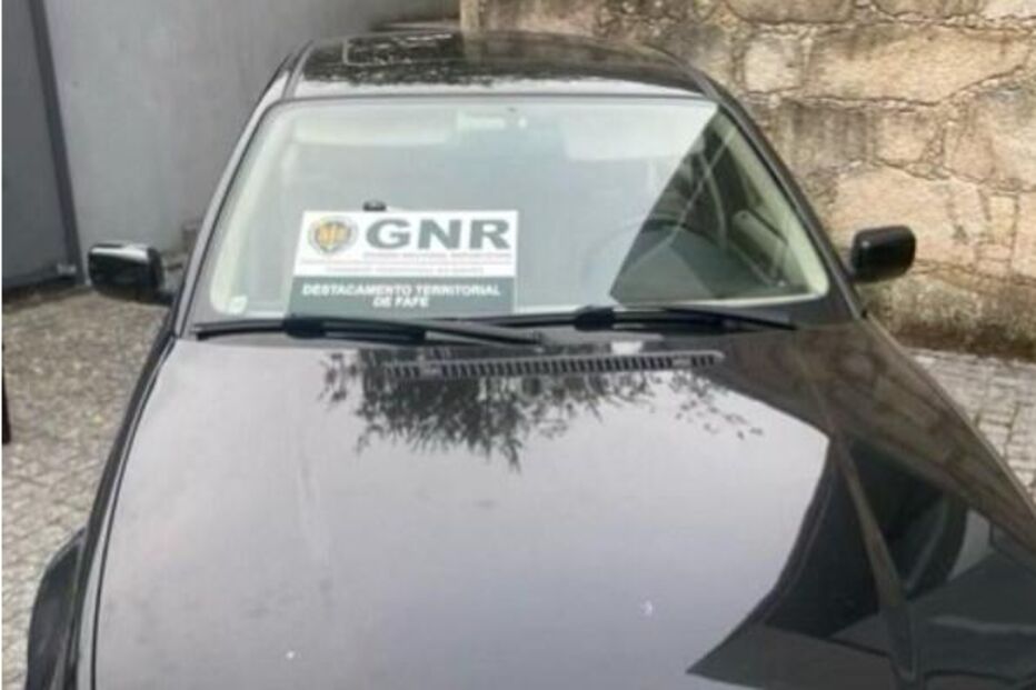 GNR de Fafe detém homem por furto; estava em prisão domiciliária