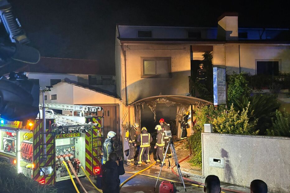 Incêndio numa moradia em Valongo deixa duas pessoas desalojadas
