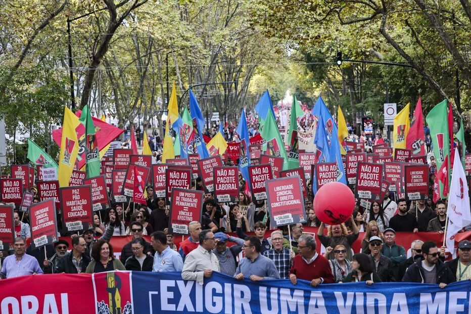 Manifestação em Lisboa exige melhores condições de trabalho e salários