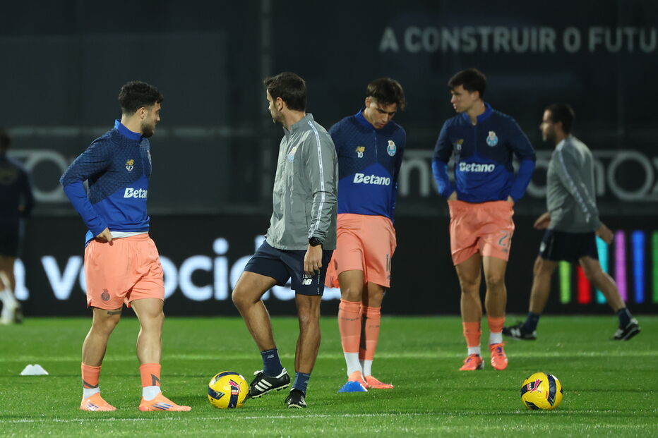FC Porto prepara jogo contra o Famalicão, em Famalicão, com início às 18h00