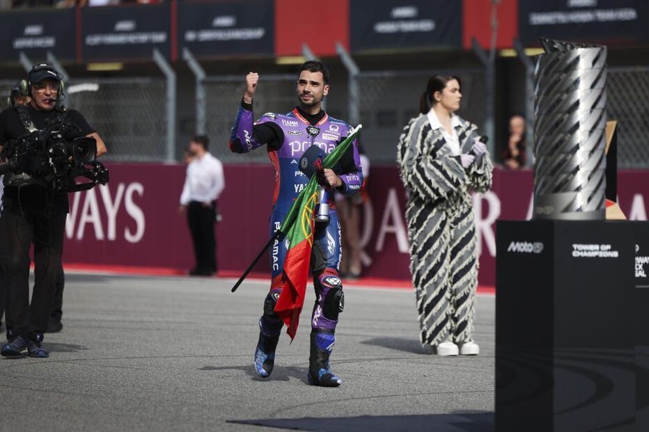 Despedida de Miguel Oliveira do Grande Prémio de Portugal 2025 de MotoGP