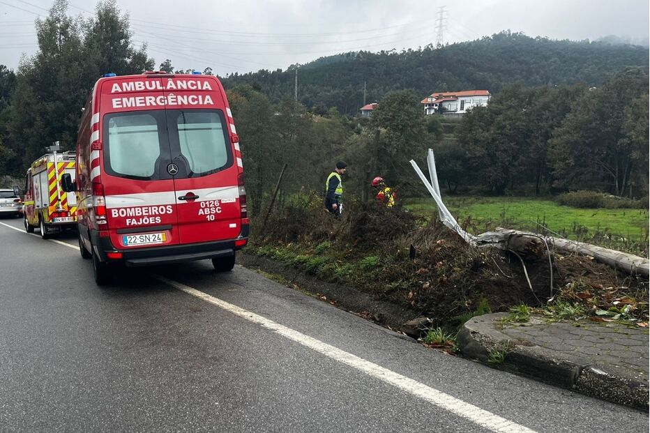 Despiste em Oliveira de Azeméis causa ferimentos em duas jovens
