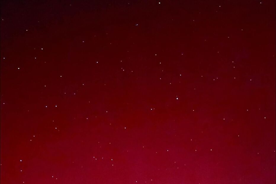 Aurora boreal no México