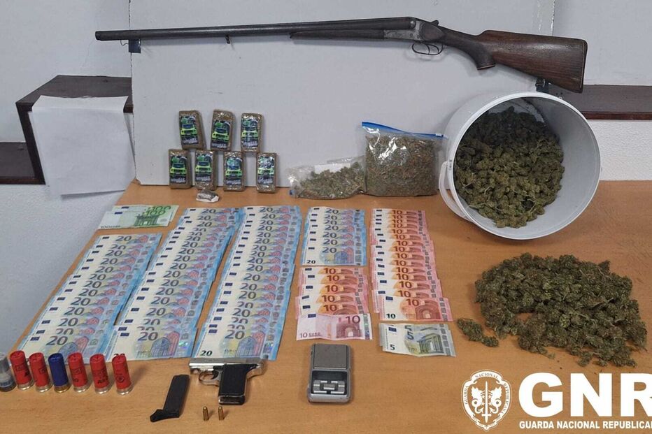 Aveiro: homem detido por suspeita de tráfico; apreendidos estupefacientes e dinheiro