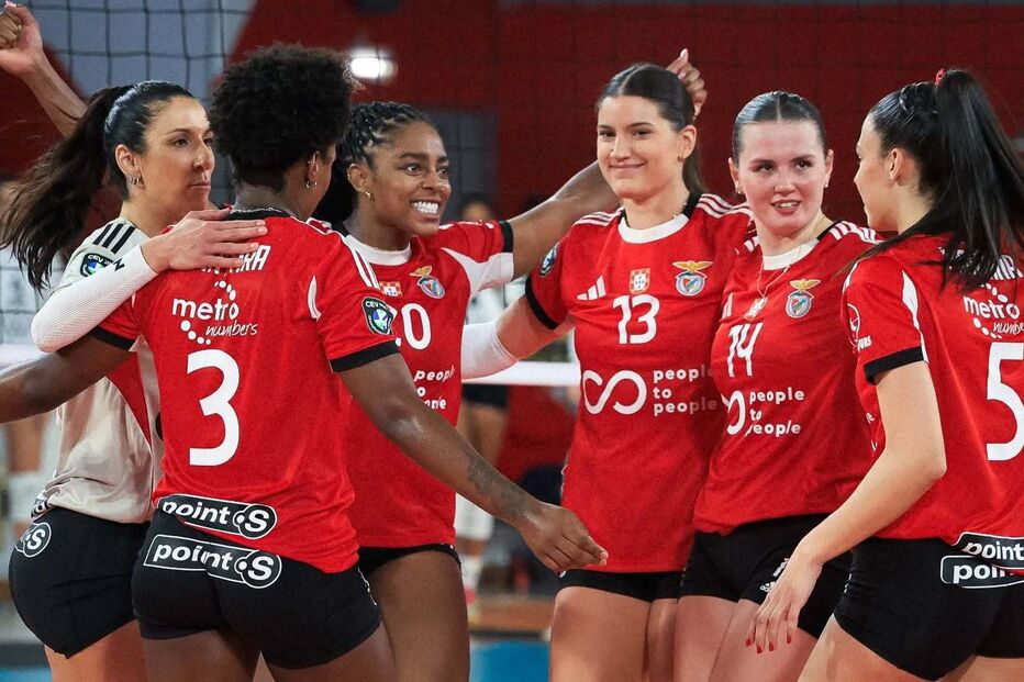 Benfica qualificado para a fase de grupos da Liga dos Campeões feminina de voleibol