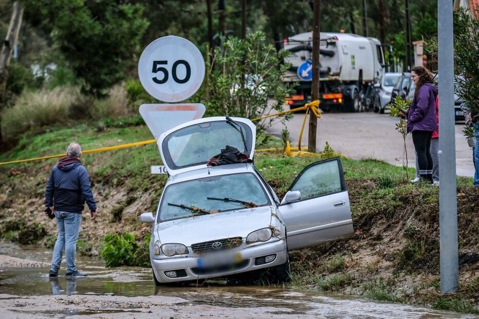 Ocorrências devido ao mau tempo em Portugal