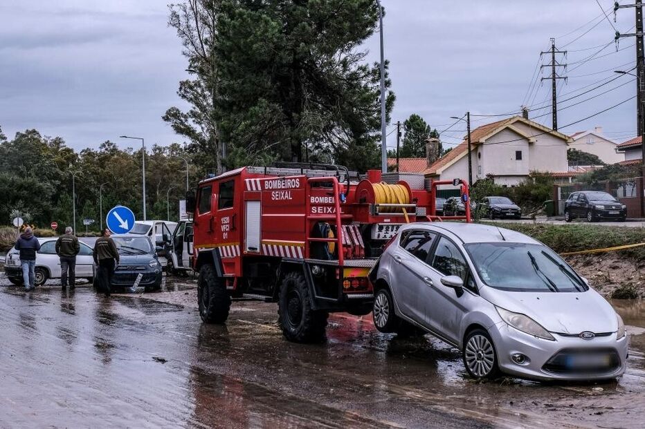 Ocorrências devido ao mau tempo em Portugal