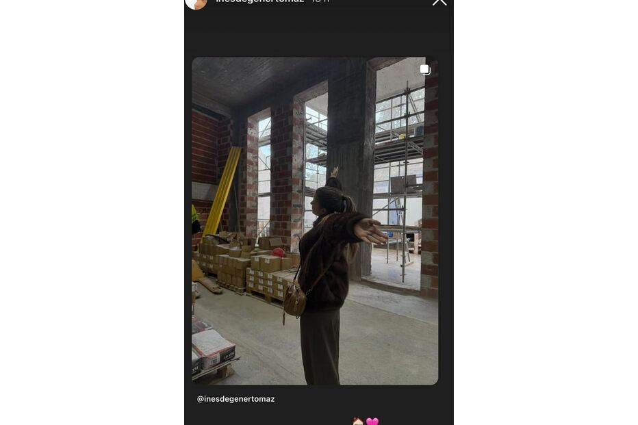 Bernardo Silva e Inês Degener Tomaz constroem casa em Portugal