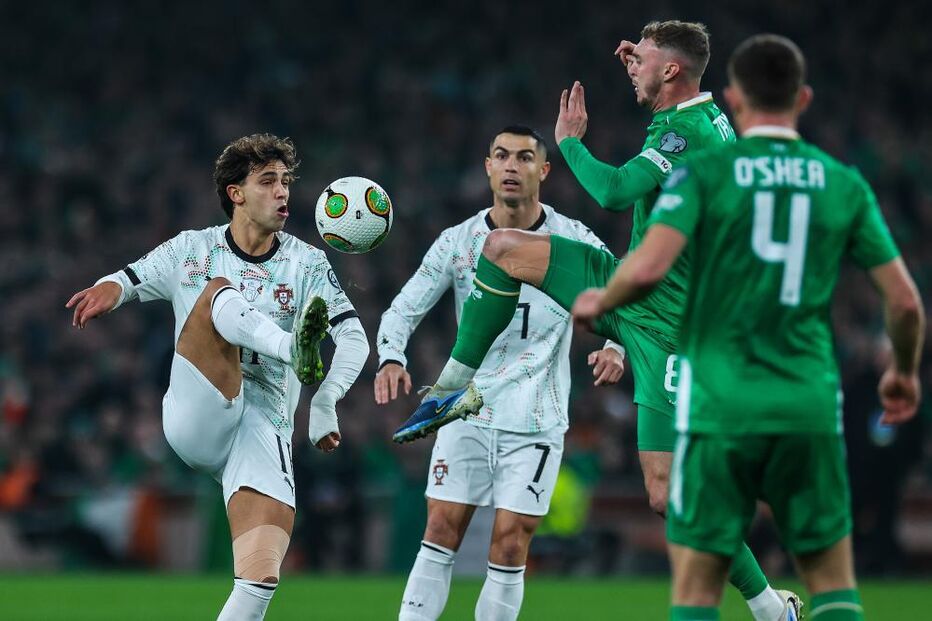 Portugal defronta Irlanda em Dublin, com Ronaldo e Félix no onze inicial