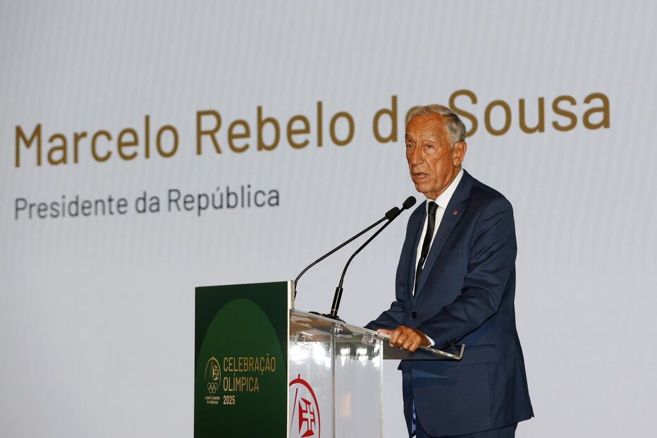 Marcelo Rebelo de Sousa discursa sobre os Jogos Olímpicos de 2028 em Los Angeles