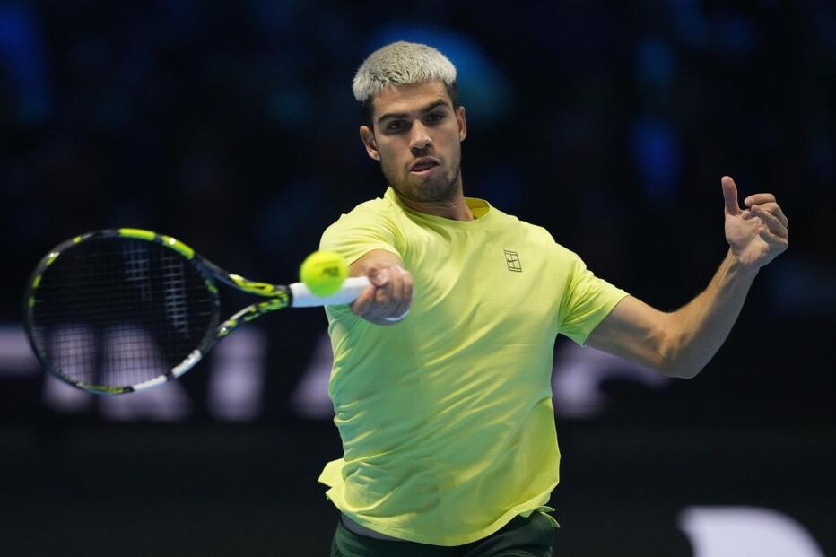 Carlos Alcaraz e Jannik Sinner disputam a final das ATP Finals em Turim