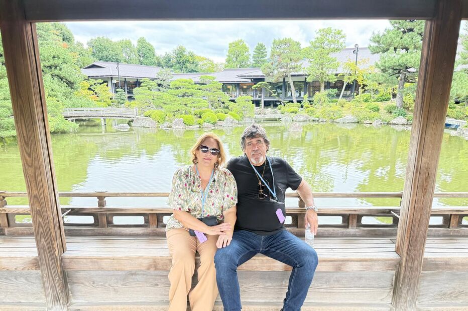 Dina Aguiar e Fernando Girão celebram nova etapa no Japão, após casamento