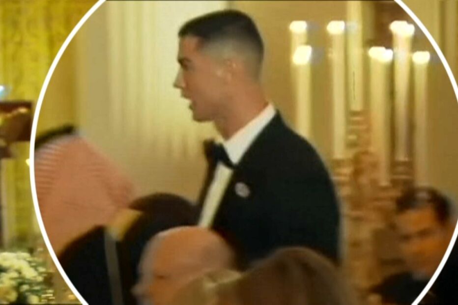 Cristiano Ronaldo chega à Casa Branca para jantar com Trump. Veja em direto