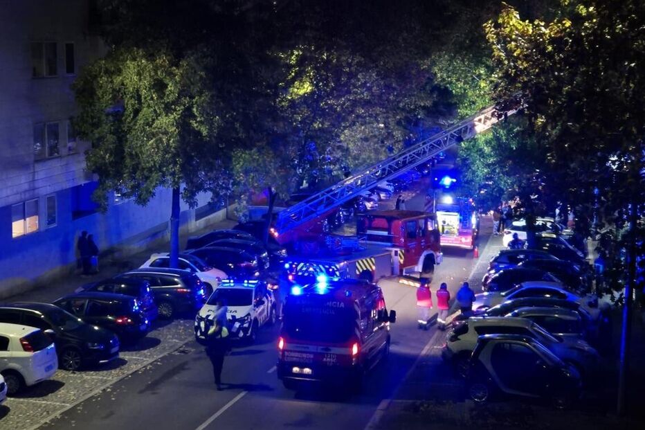Incêndio destrói parcialmente apartamento em Gaia
