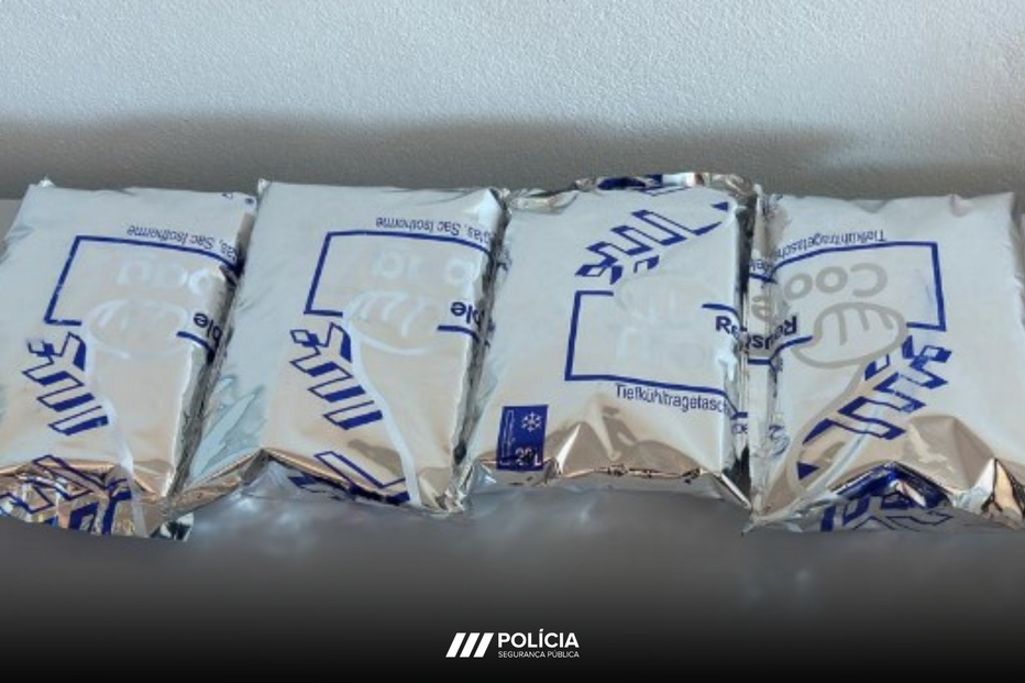 PSP detém jovem de 21 anos no aeroporto com 6 kg de cocaína